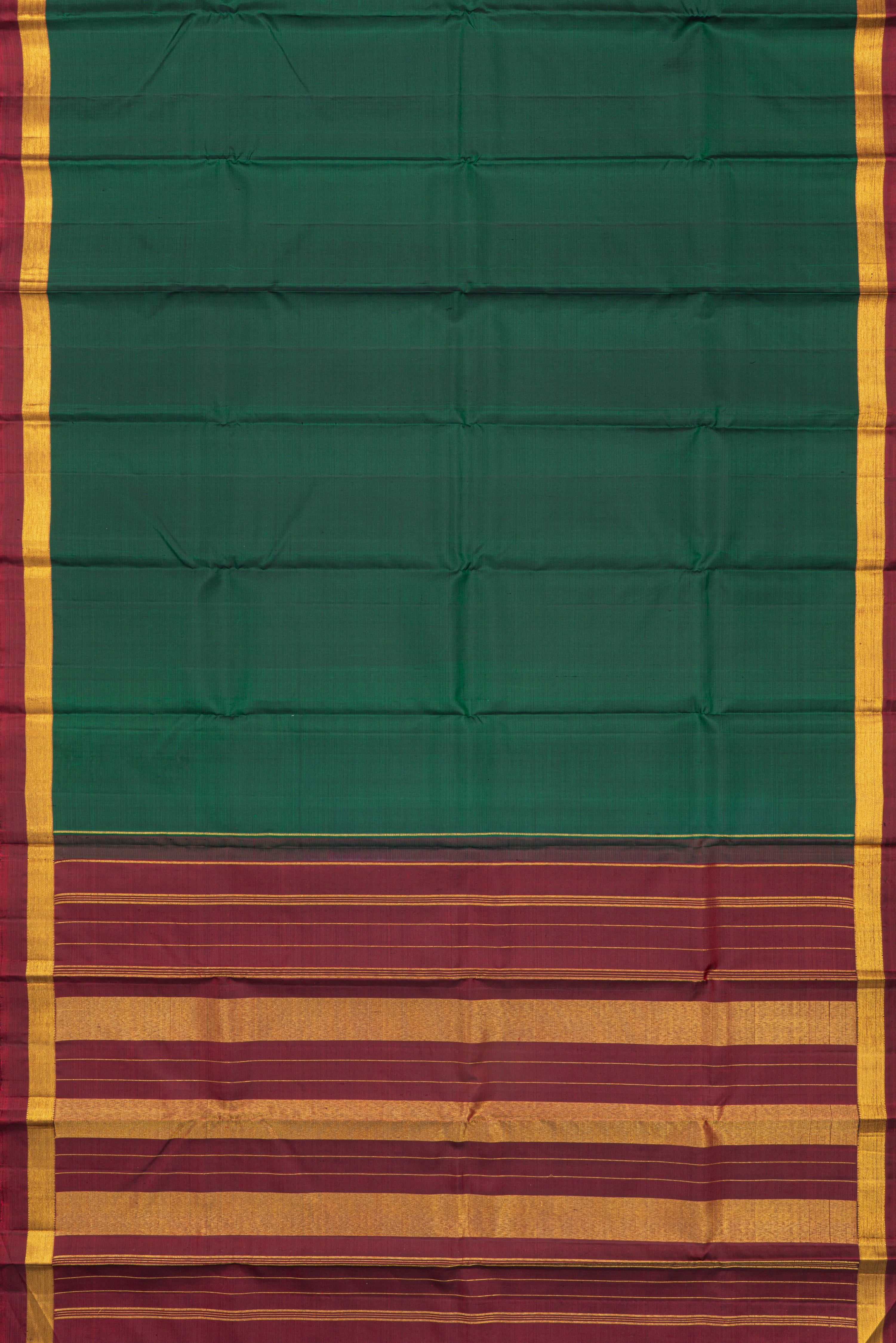 Classic Contrast Border Kanjeevaram