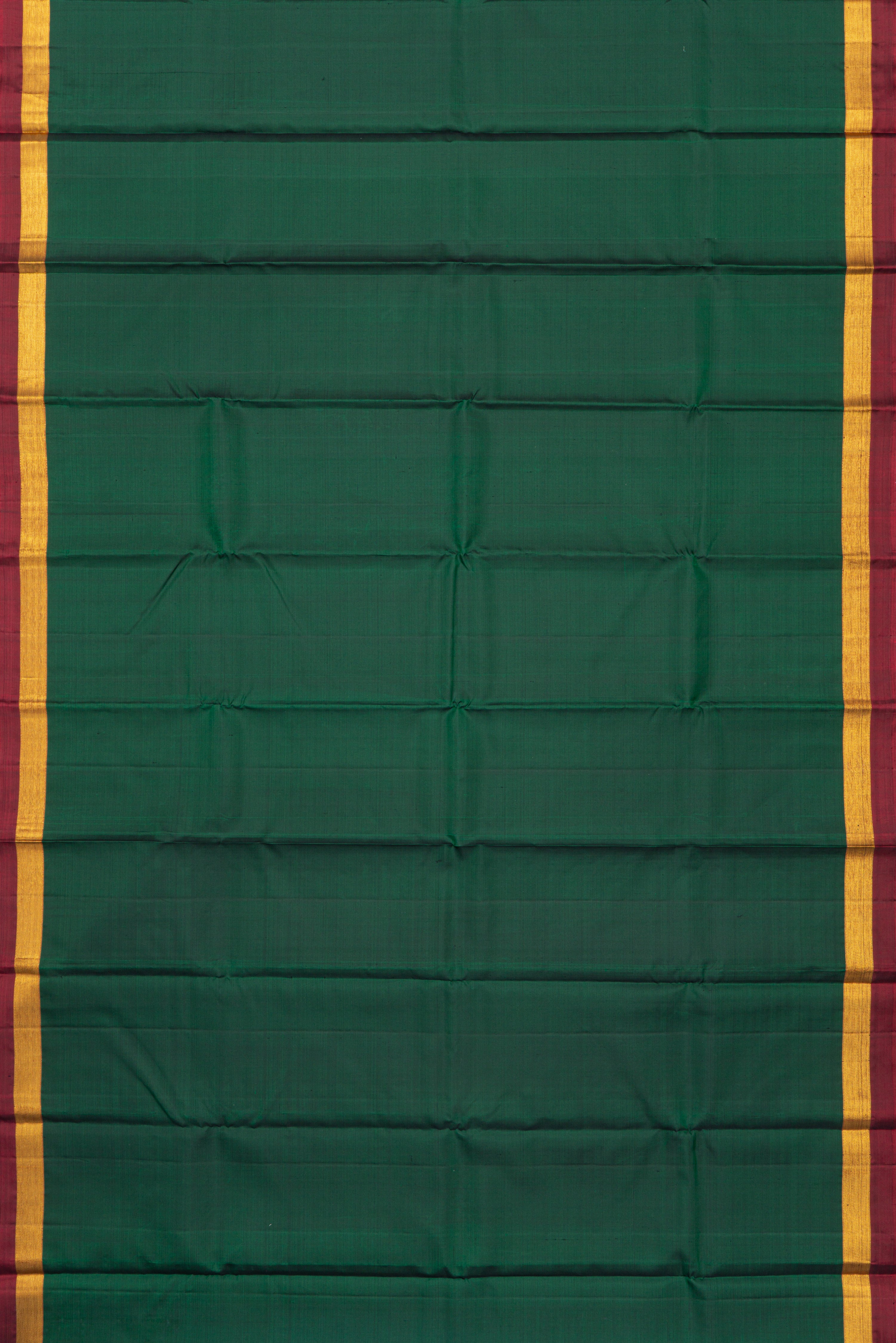 Classic Contrast Border Kanjeevaram