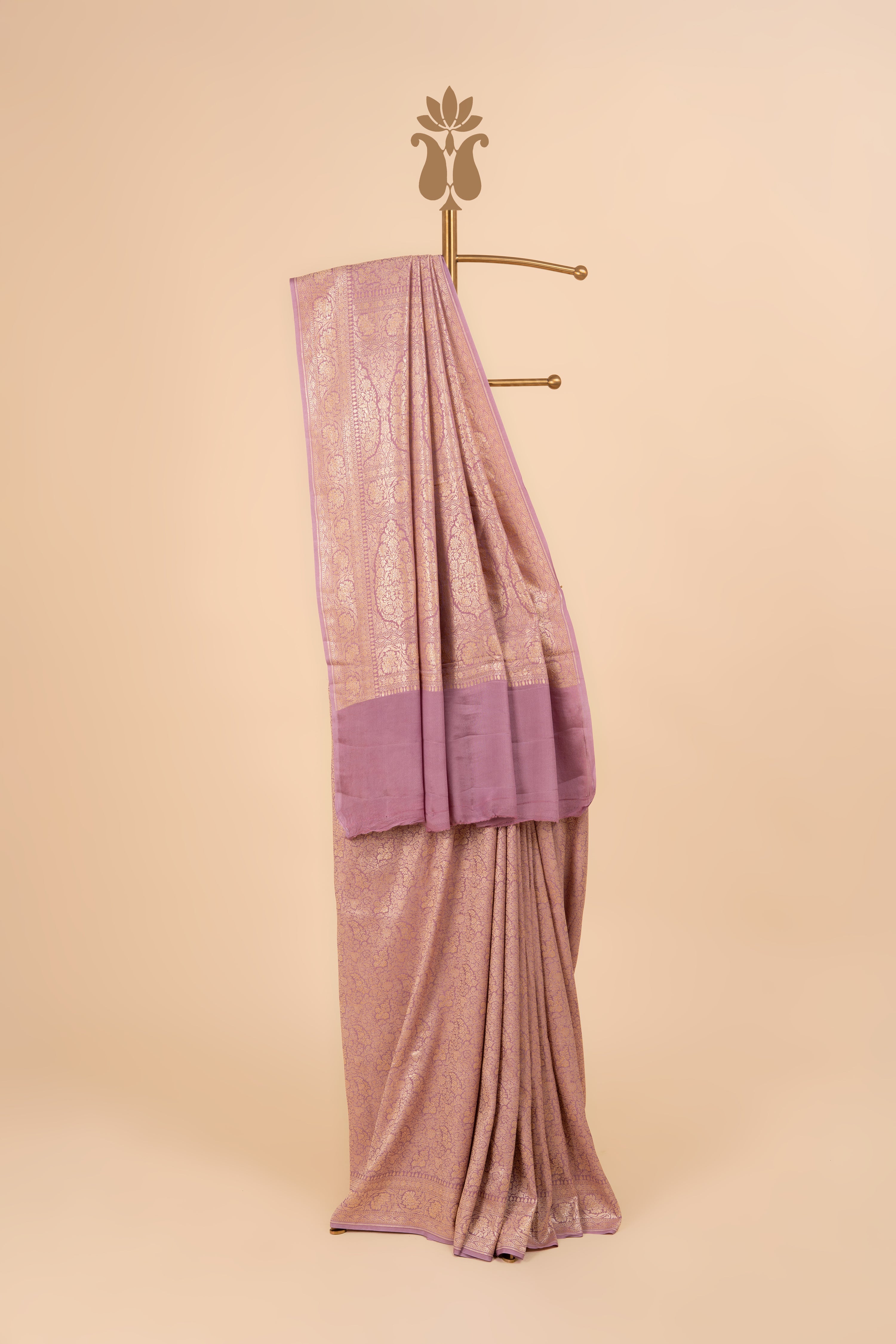 Party Wear Banarasi Crepe Saree