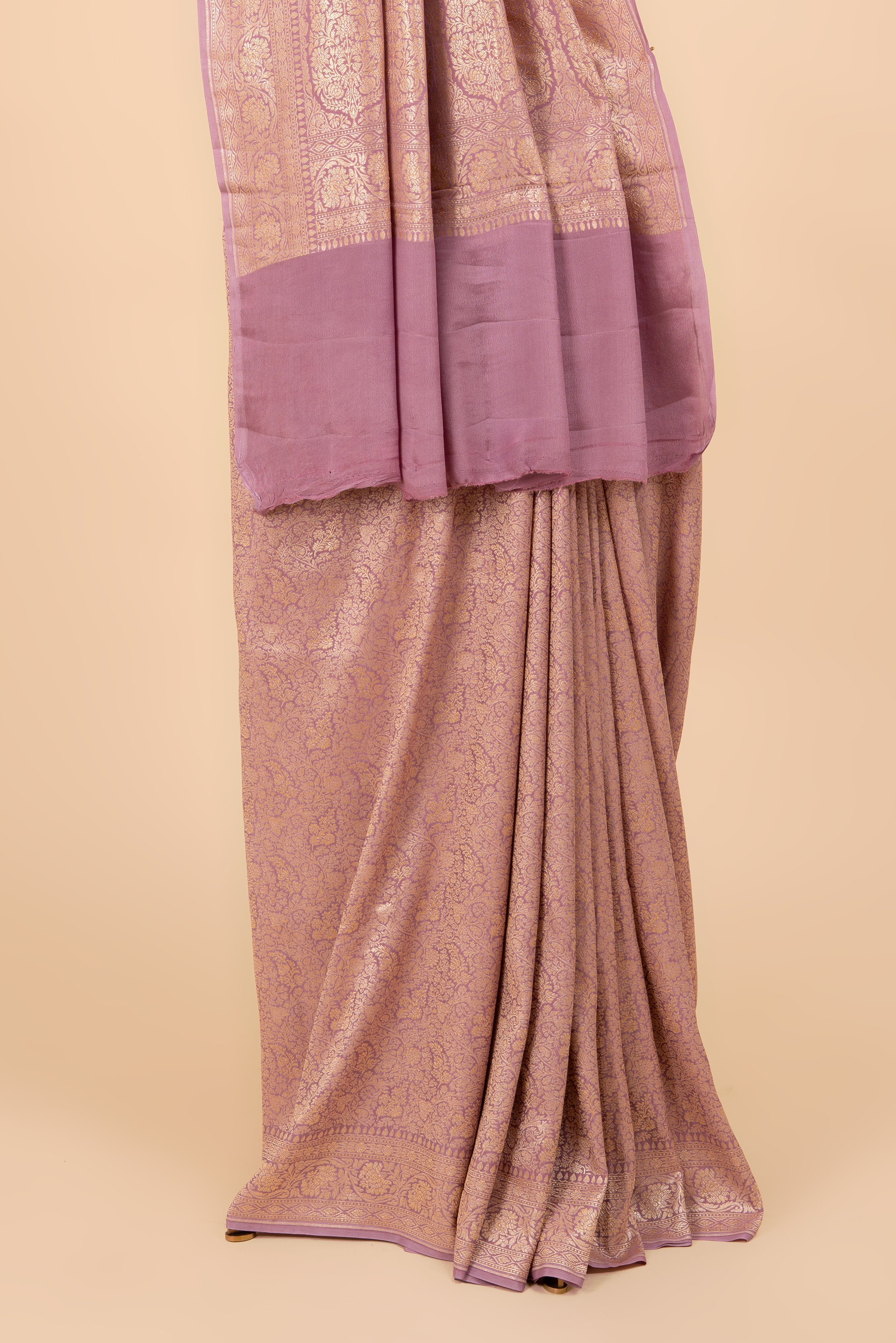 Party Wear Banarasi Crepe Saree
