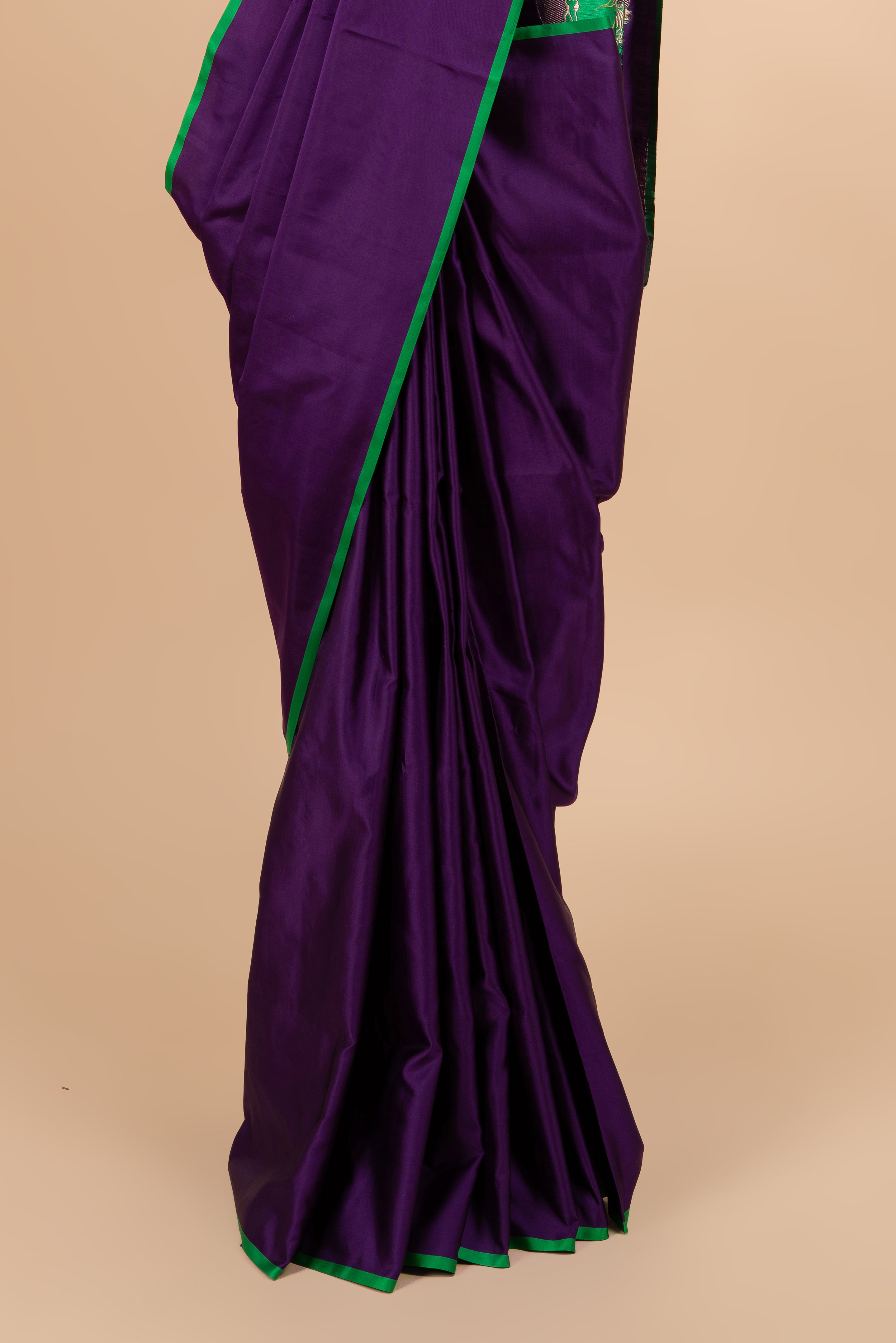 Purple Luxuruy Banarasi Opluence Saree
