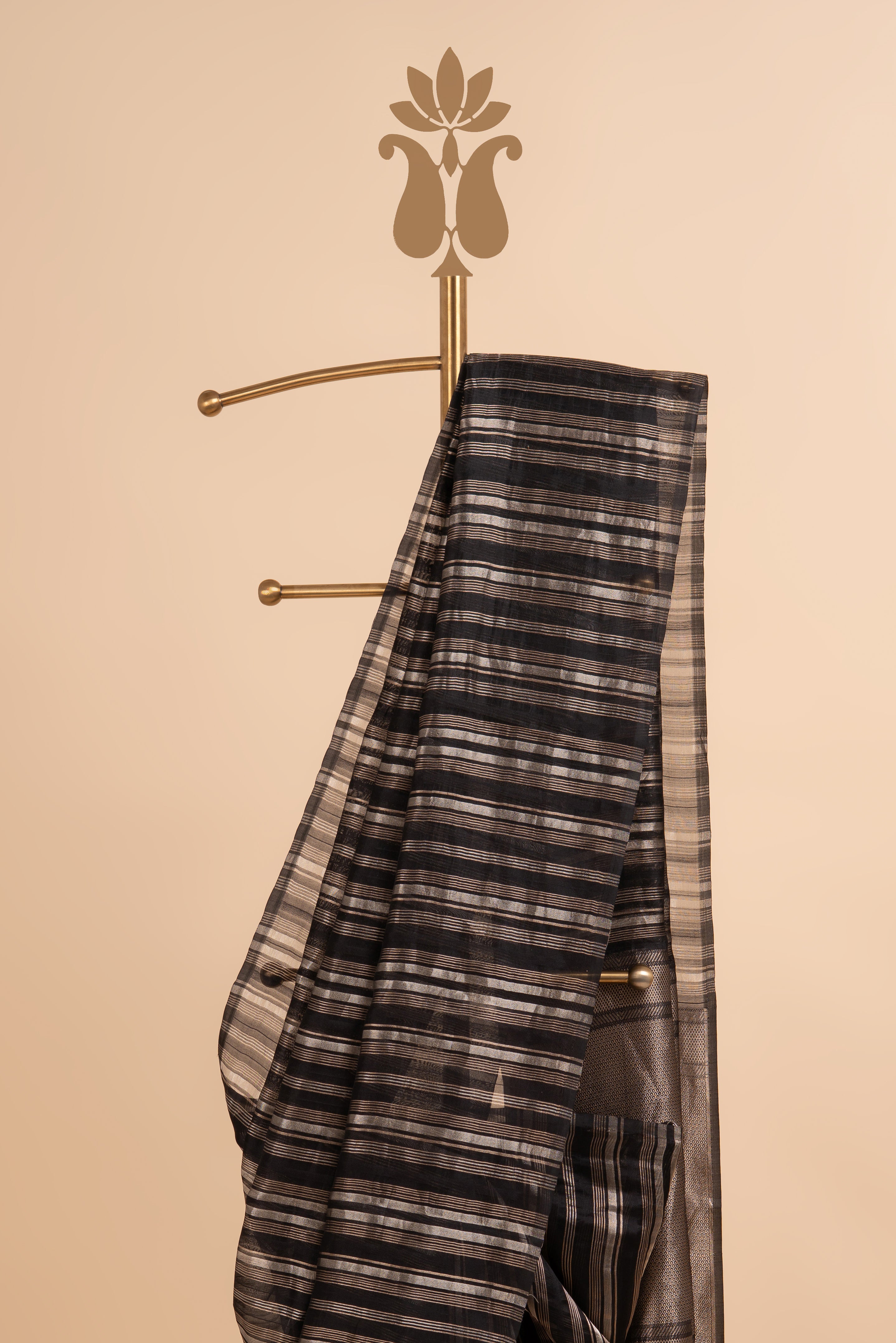 Black Party Ready Shine Saree