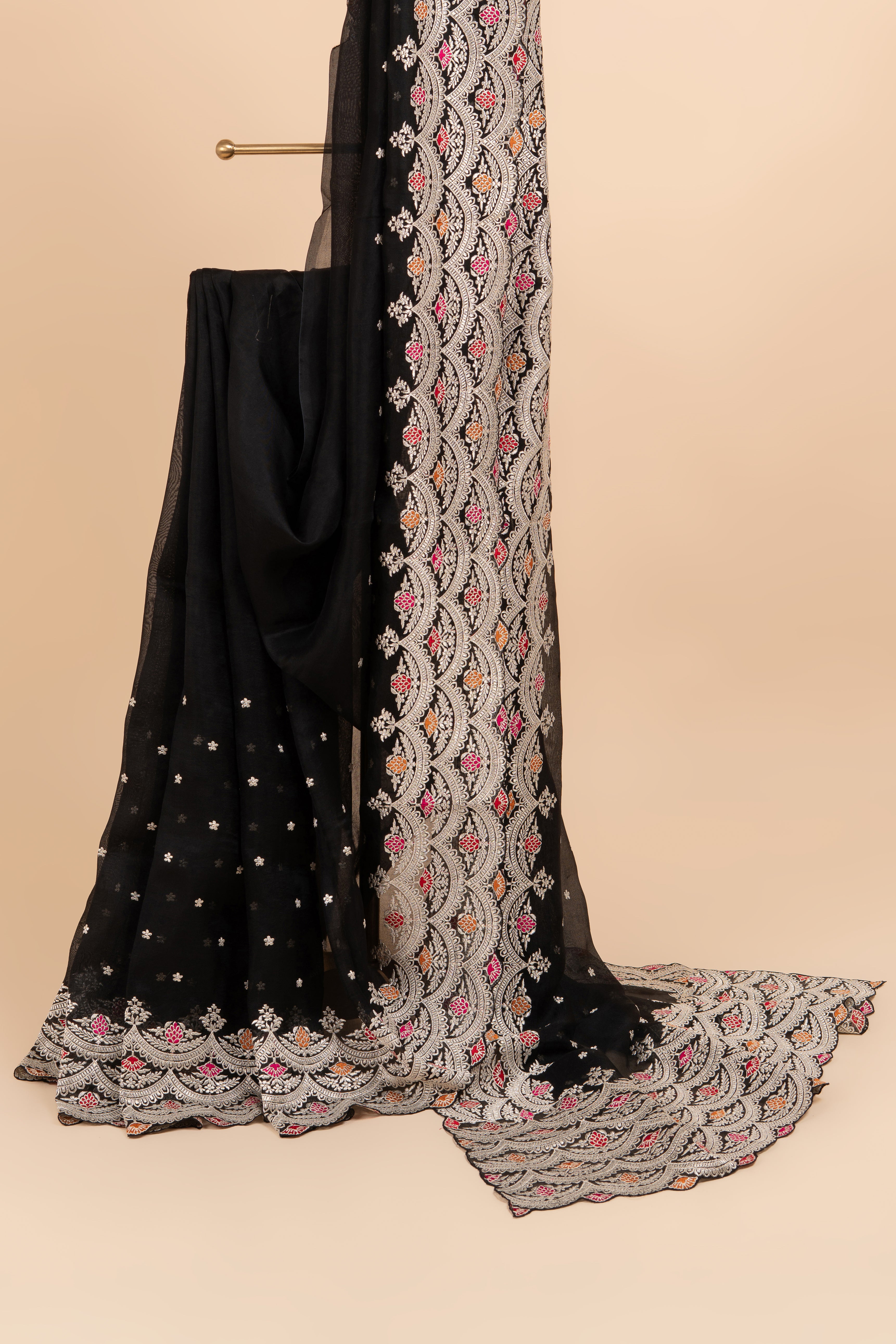 Black Sheer Luxury Saree