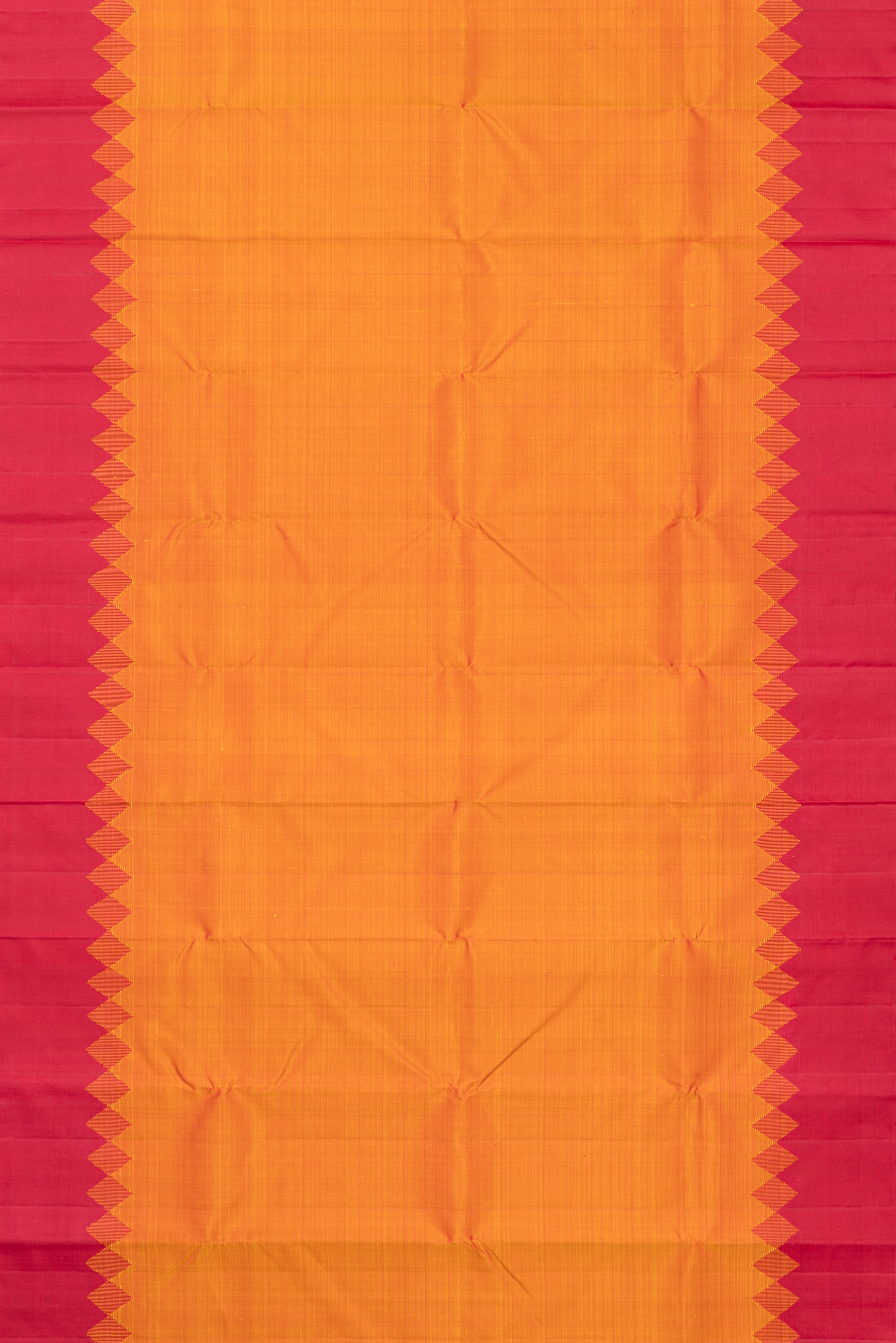 Contemporary No Zari Kanjeevaram