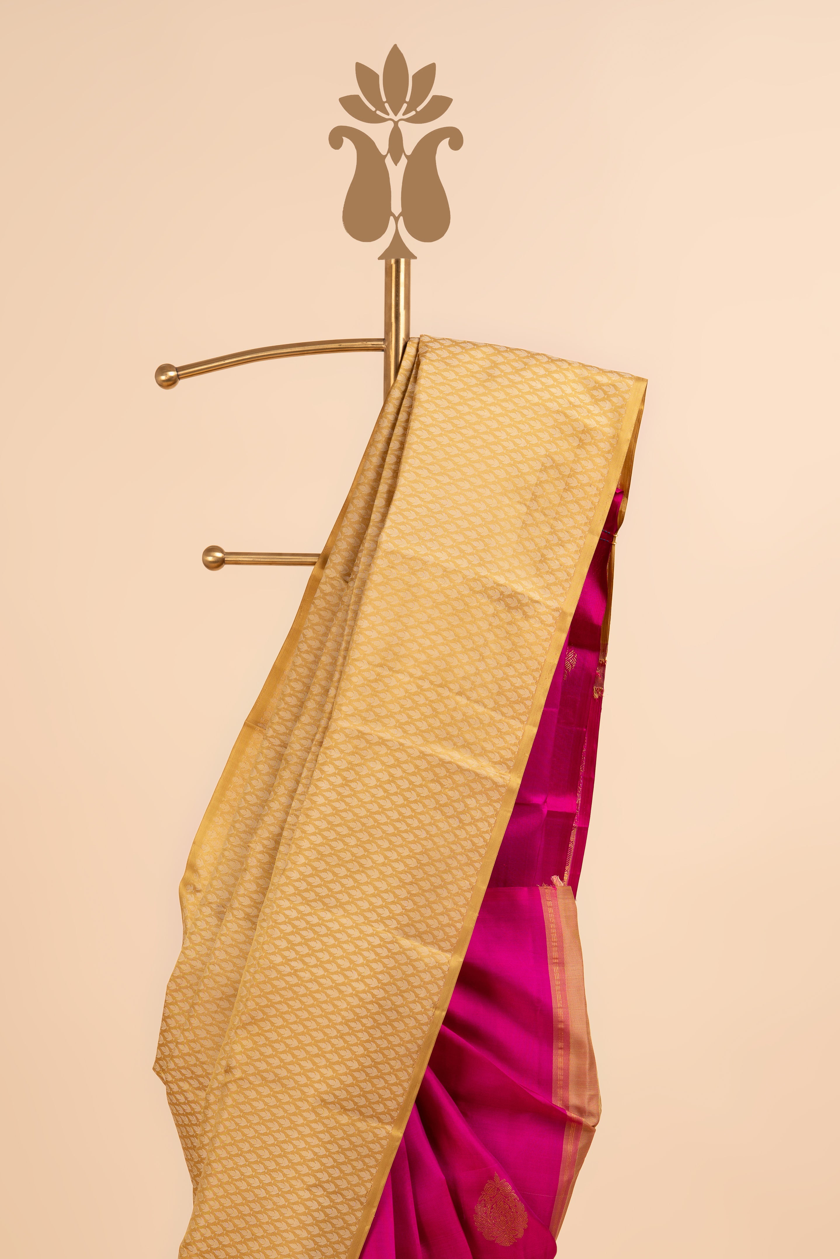 Borderless Kanjeevaram with Resham Brocade