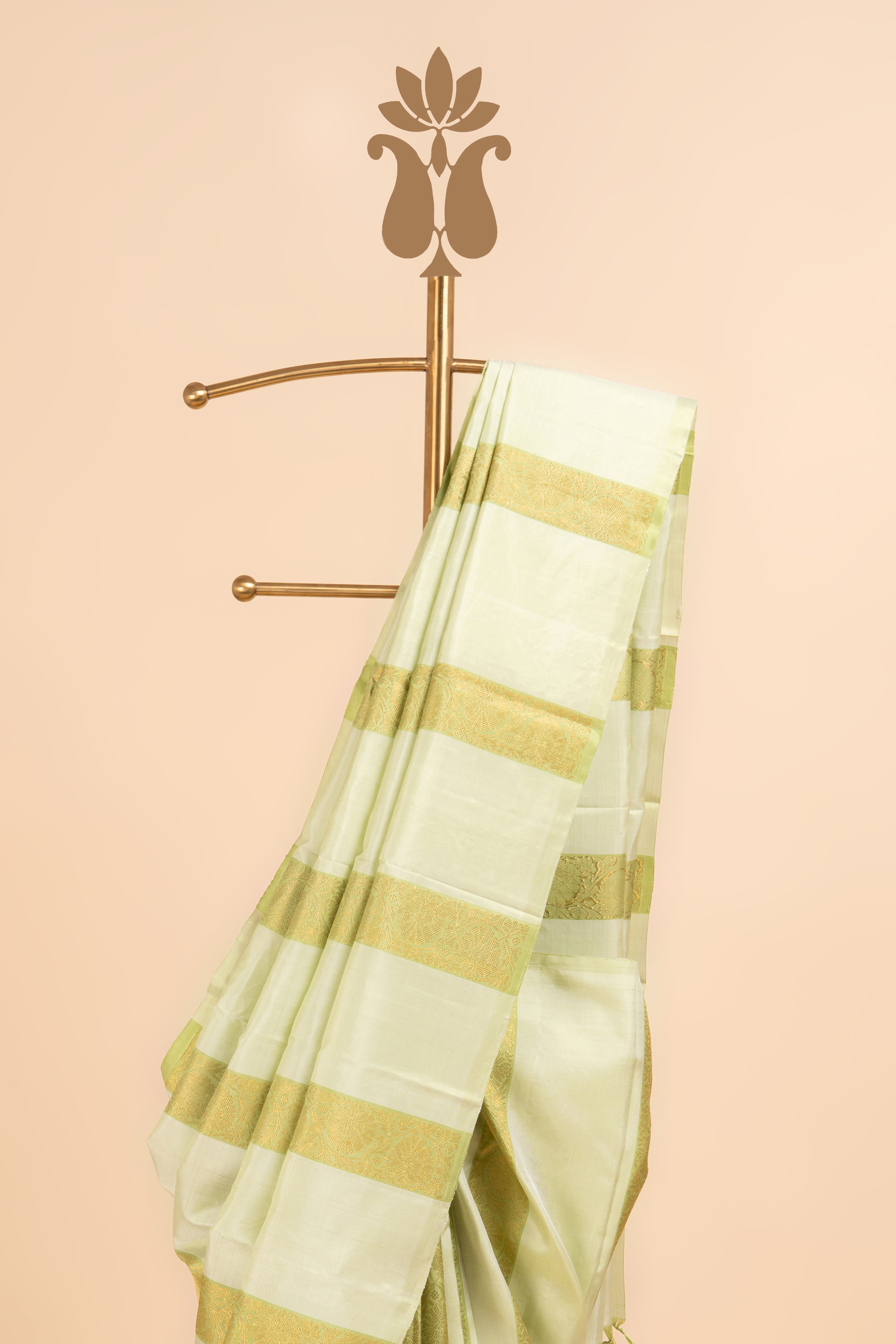 Modern Borderless Kanjeevaram