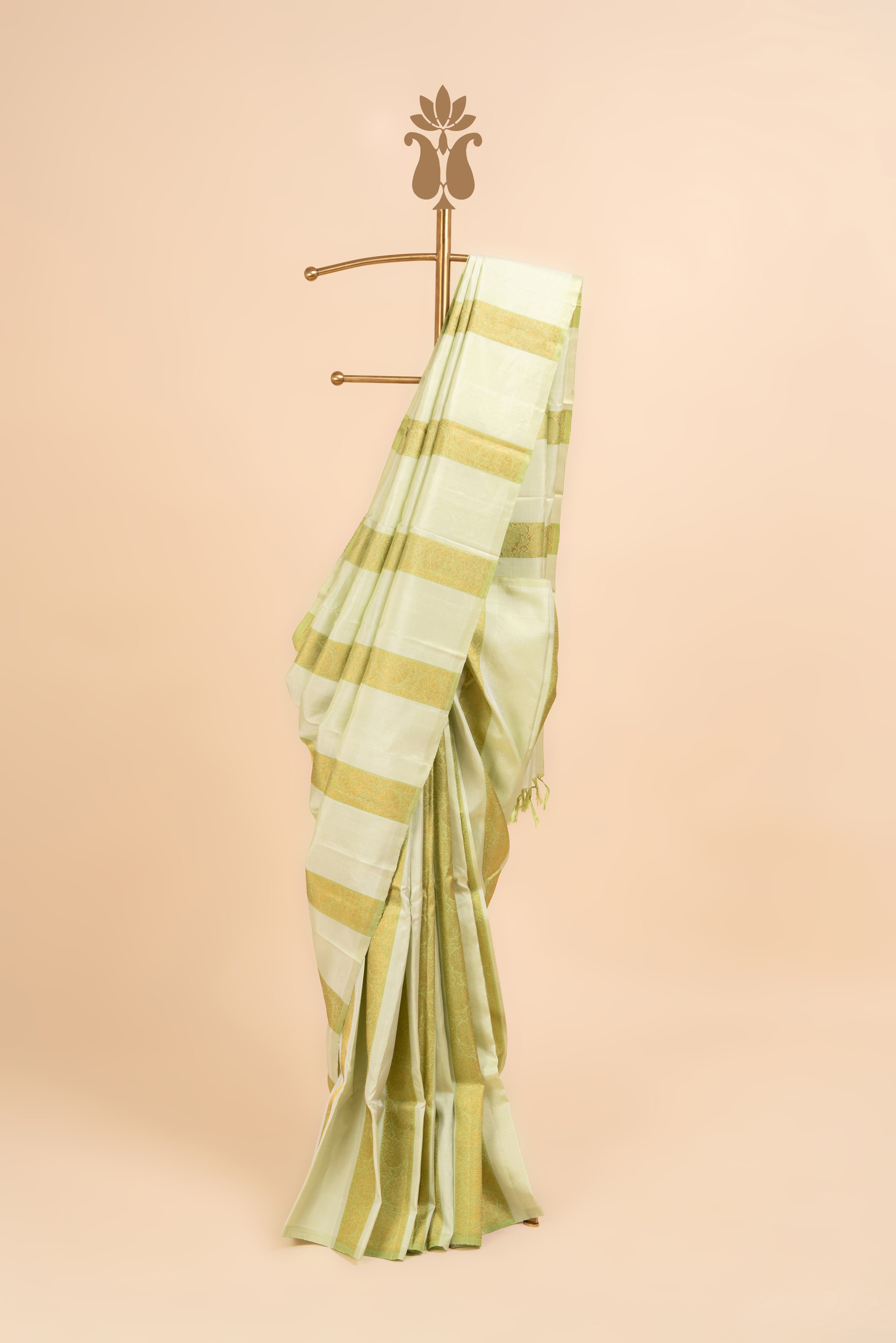 Modern Borderless Kanjeevaram