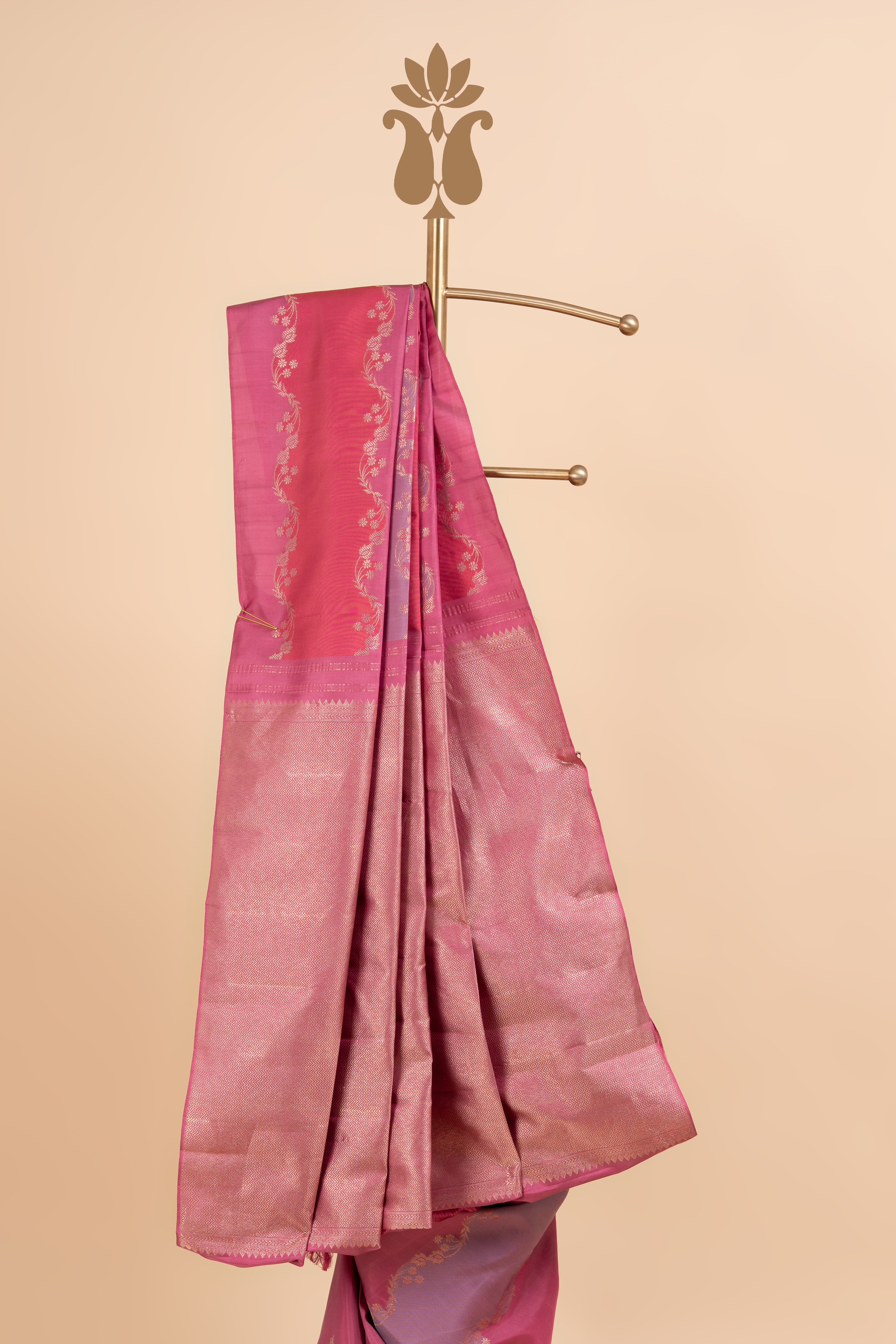 Pastel Brocade Kanjeevaram