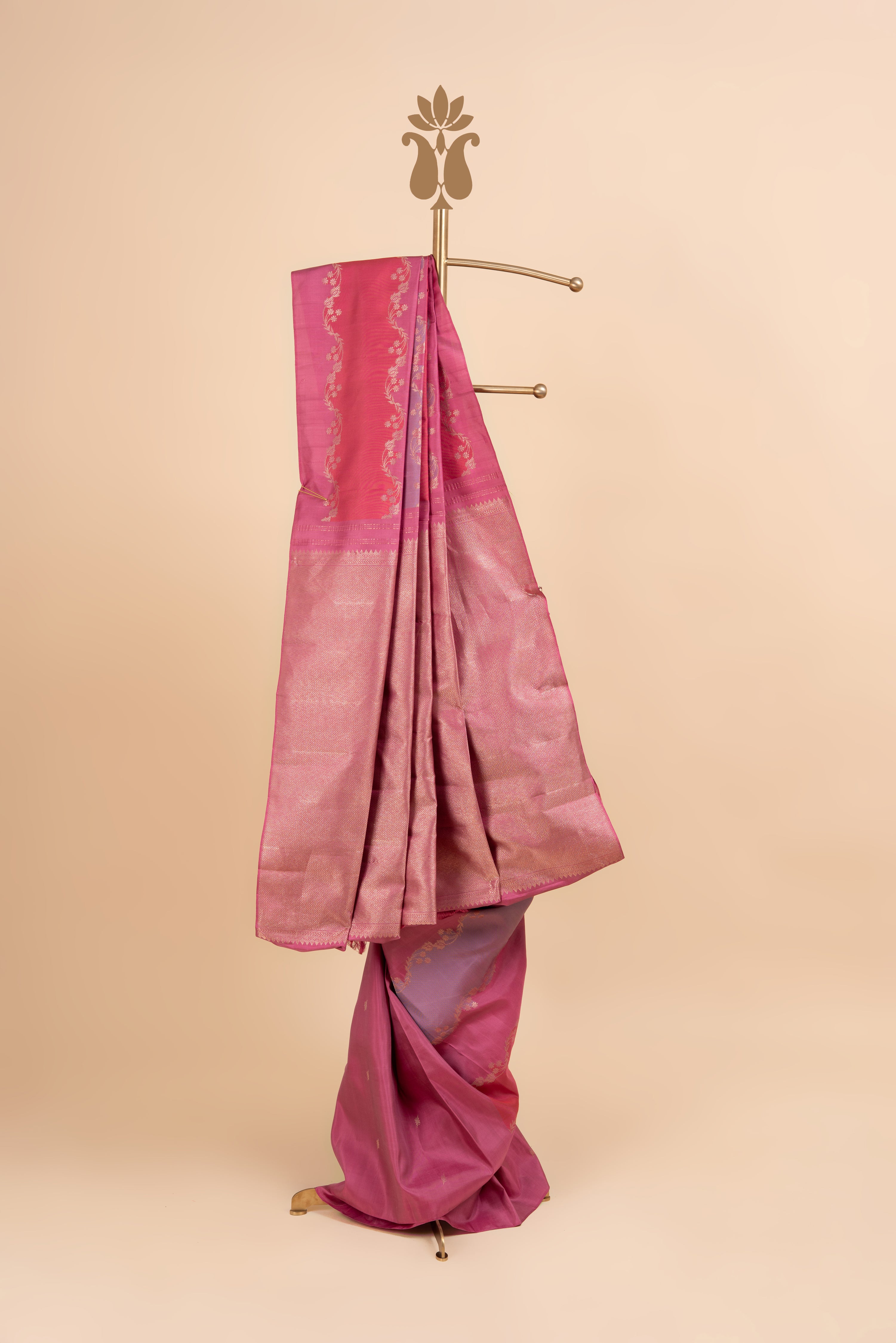 Pastel Brocade Kanjeevaram