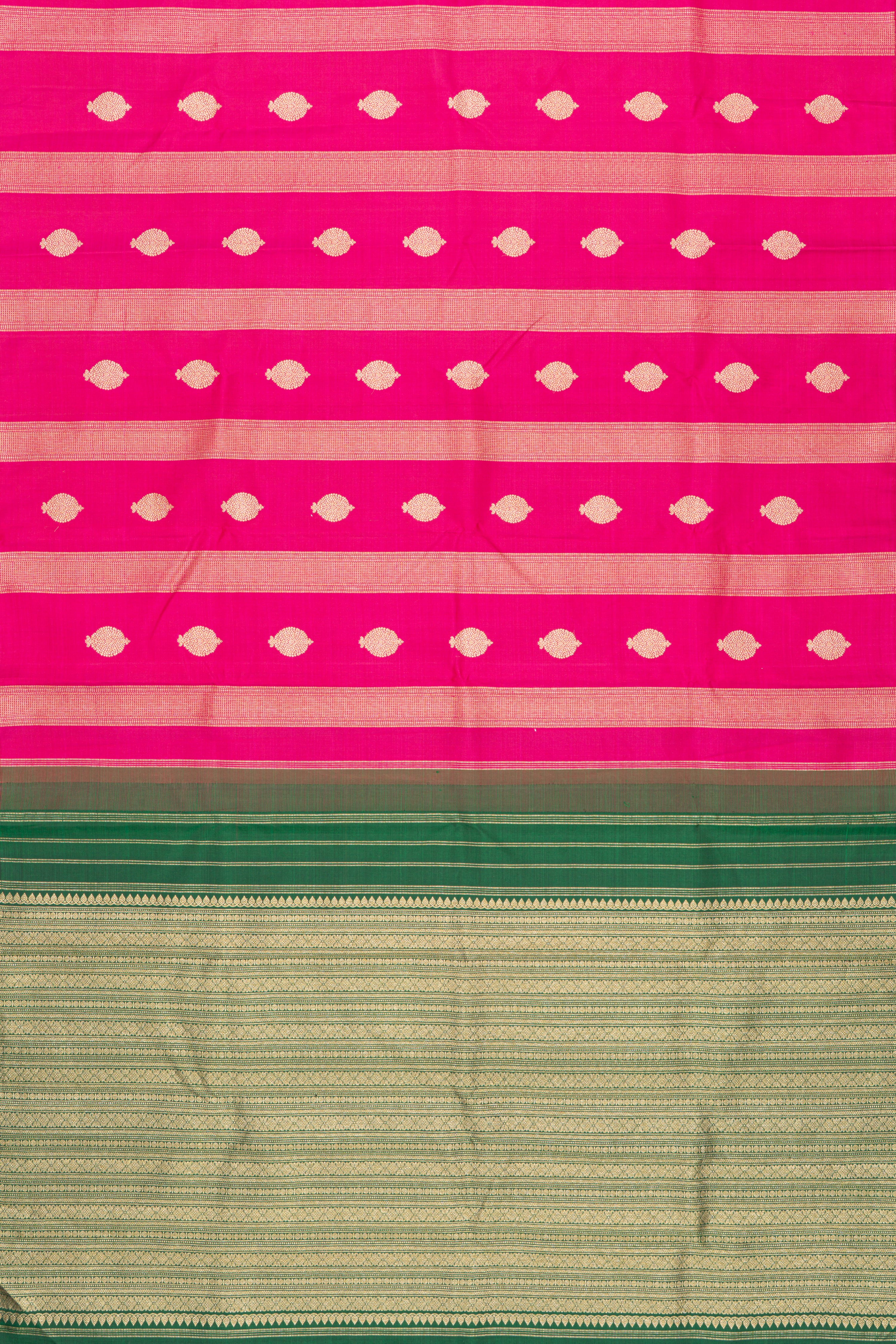 Jewel Tone Borderless Kanjeevaram