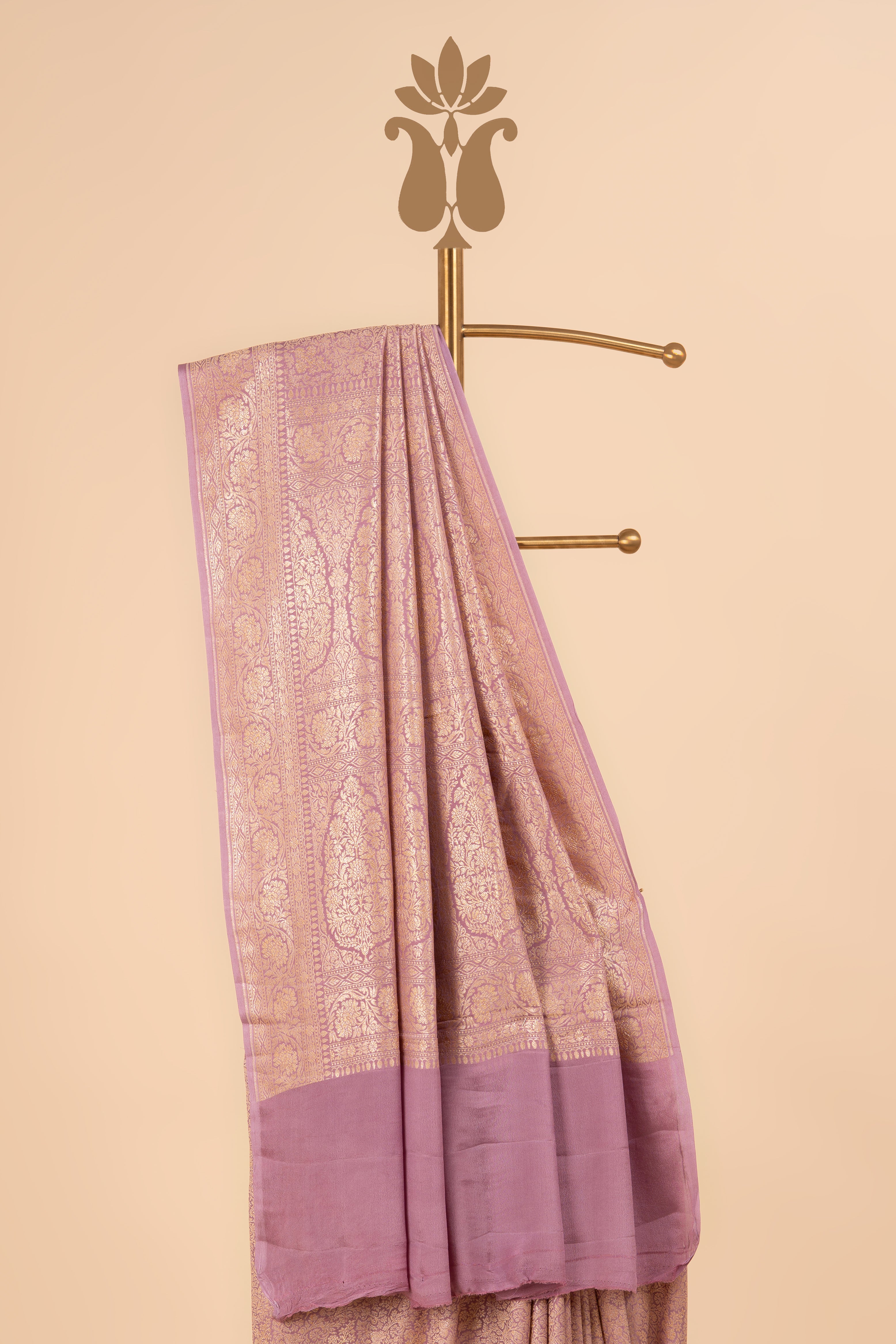 Party Wear Banarasi Crepe Saree