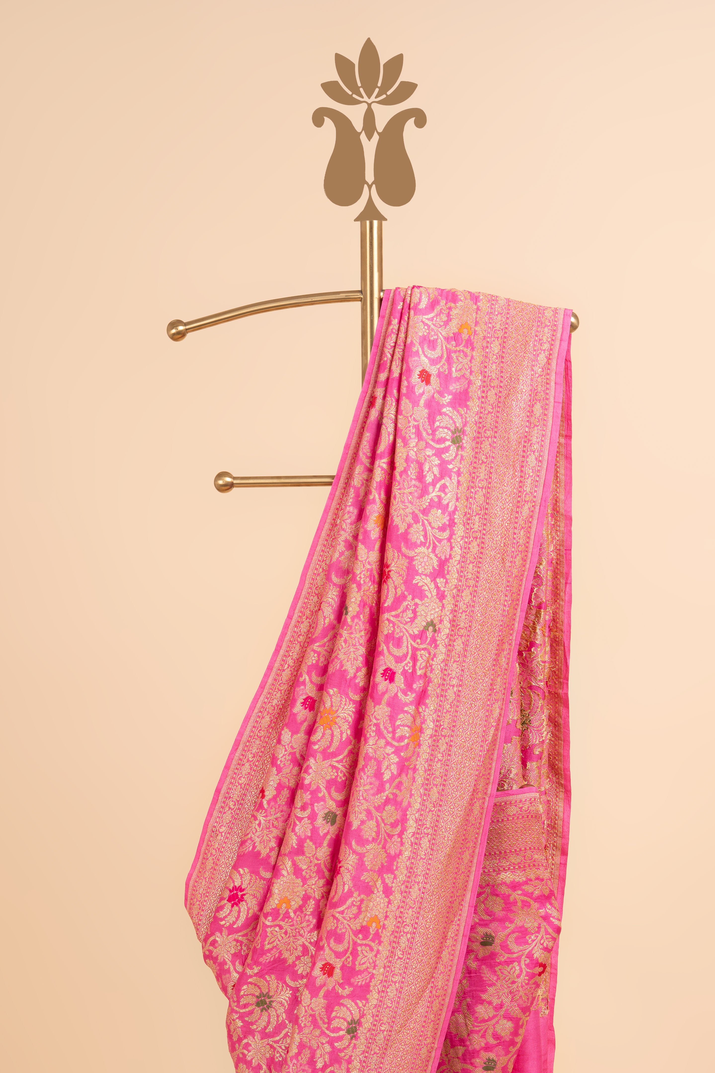 Timeless Pink Banarasi Grace Saree