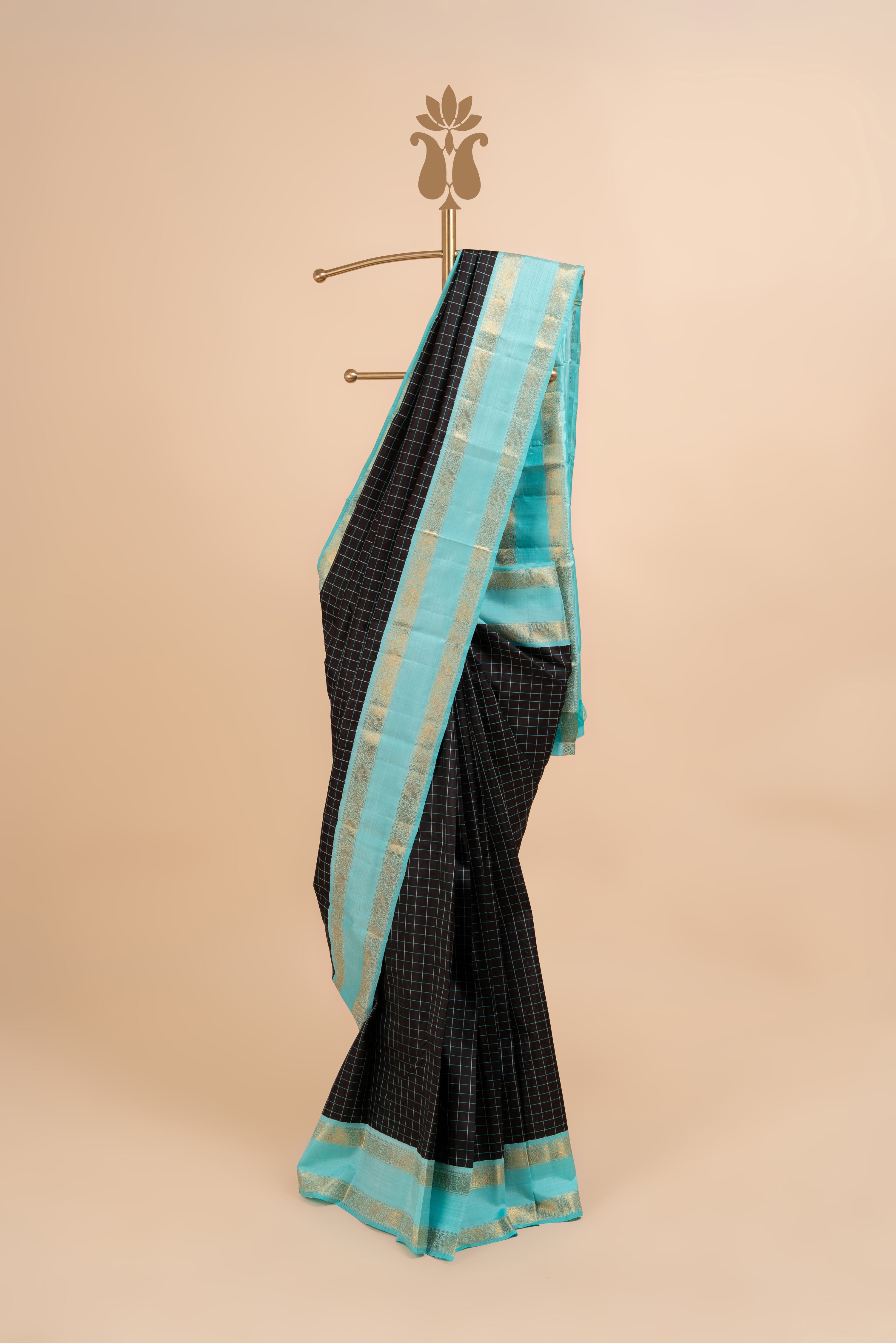 Timeless checks Kanjeevaram