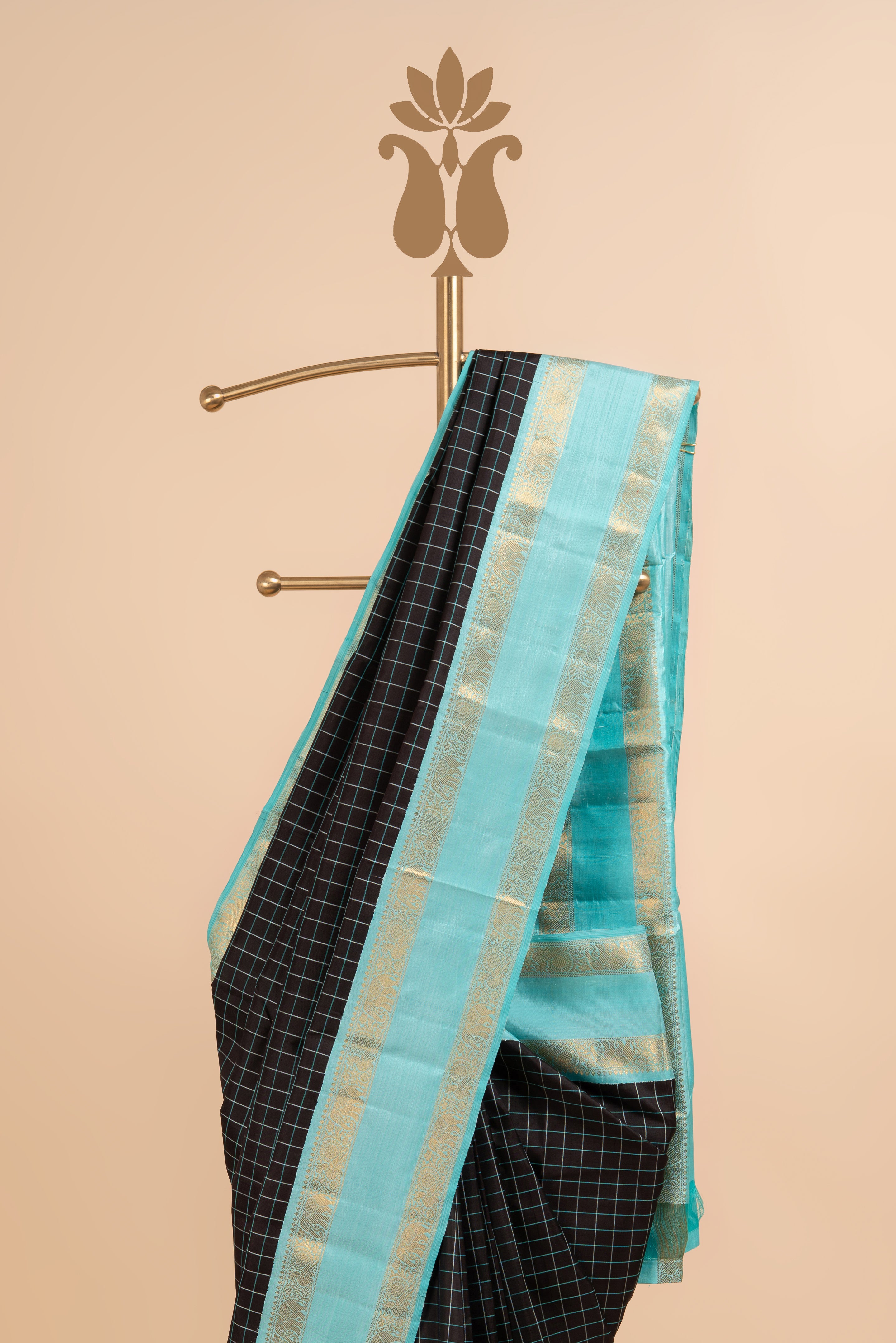 Timeless checks Kanjeevaram