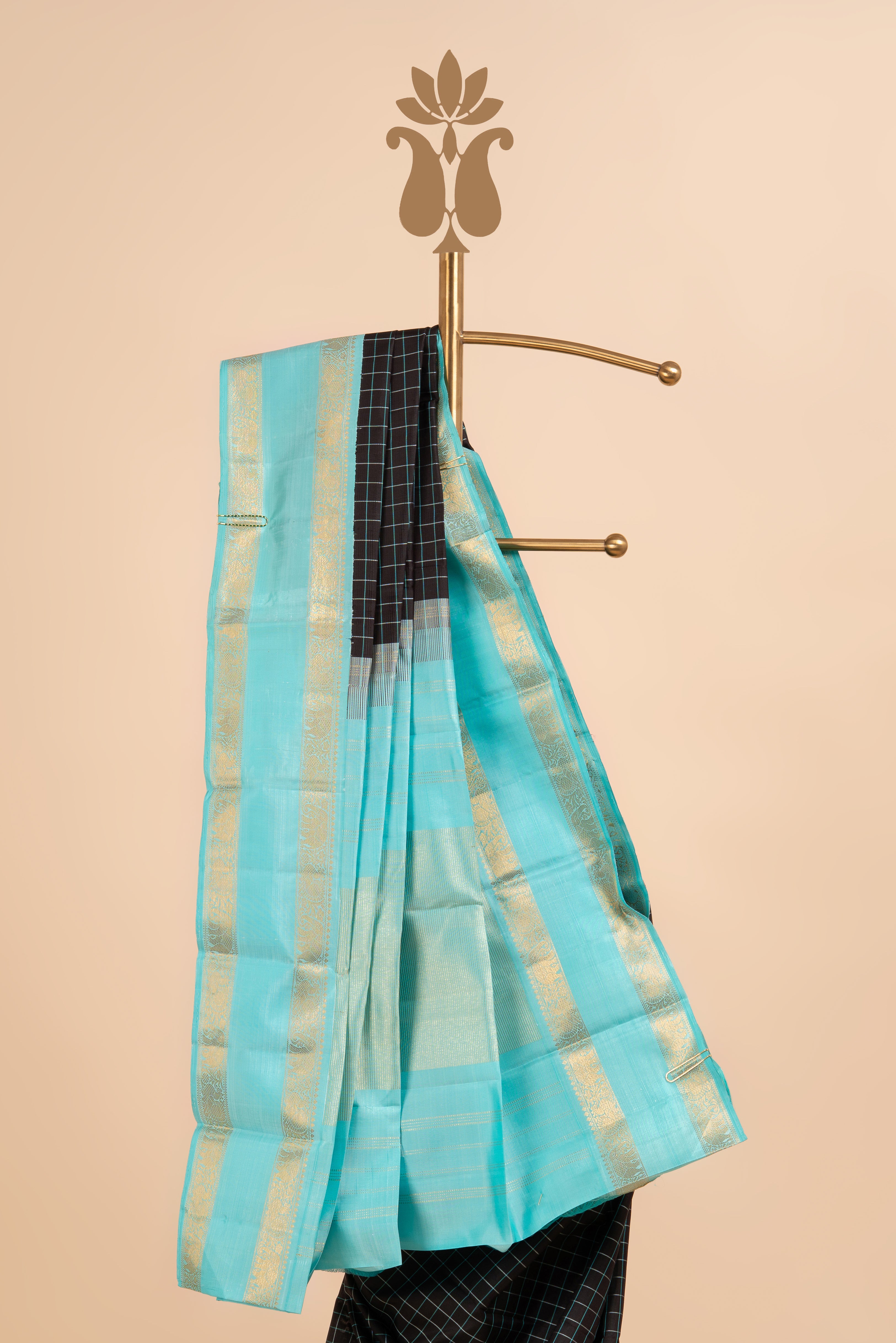 Timeless checks Kanjeevaram