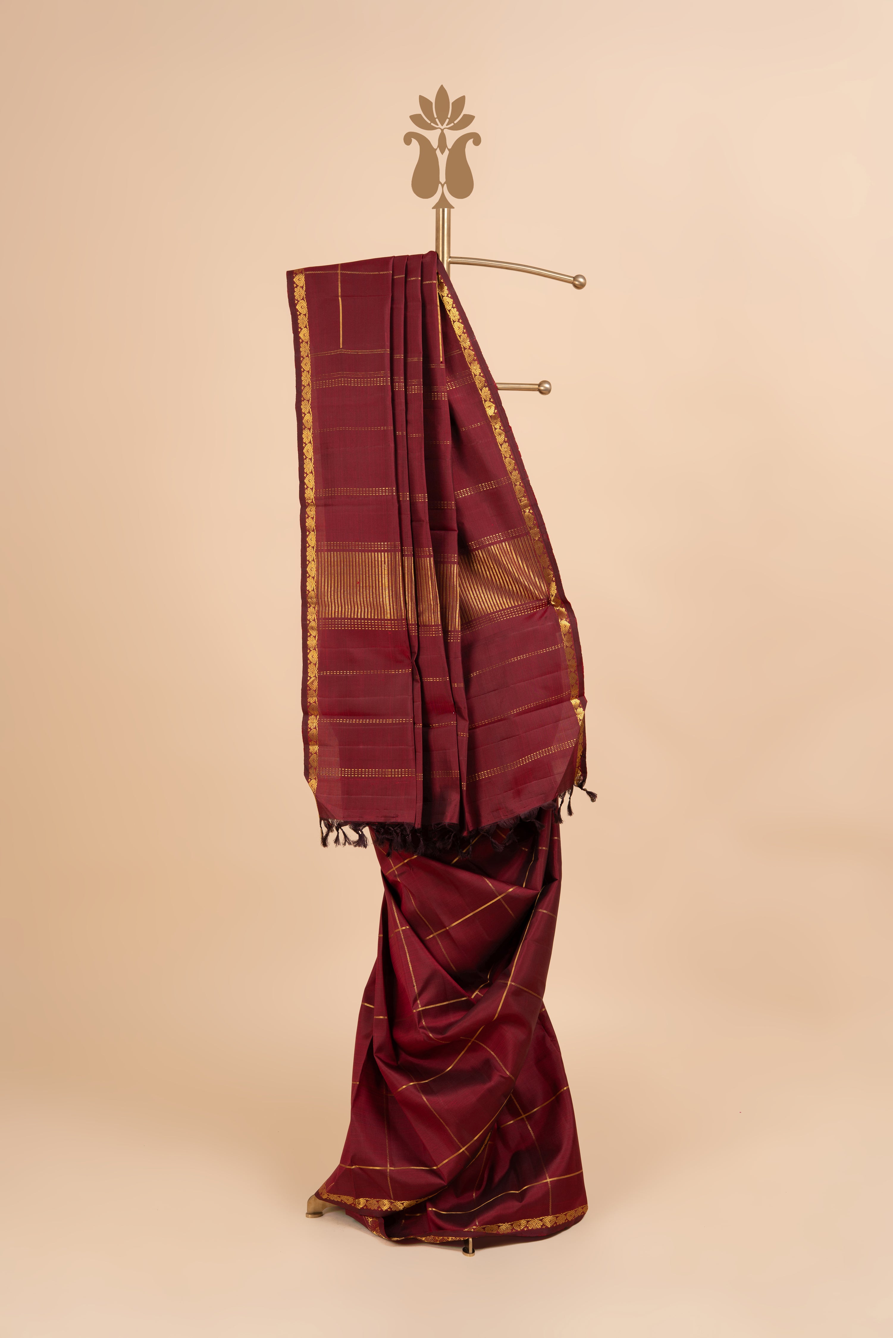Traditional Kanjeevaram saree